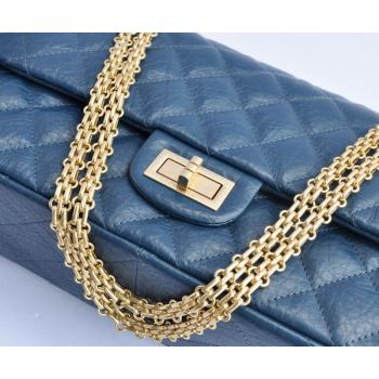 Cheap Chanel 2.55 Reissue Flap 28668 Blue Medium Cross Body Bag