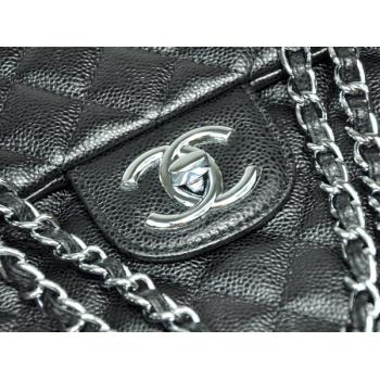 Cheap Chanel  Flap bags 46558 Black Cow Leather Ladies Bags