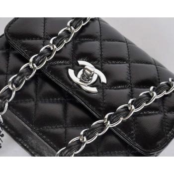 Chanel  Flap bags 1118 Black Cross Body Bag Ladies