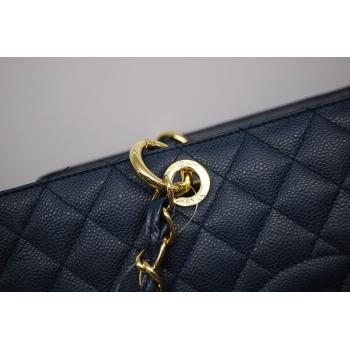 Replica Chanel Shopping bags 37001 Black Lambskin Ladies Handbags