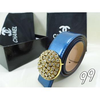 Chanel Blue 3.2CM Belt