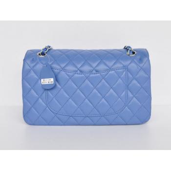 Chanel 2.55 Reissue Flap 2112 Blue Lambskin Cross Body Bag