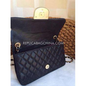 Chanel Shoulder Bag Genuine Leather New Arrival Black  Flap