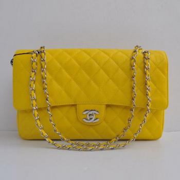 Chanel  Flap bags 1113 Cow Leather Medium Ladies