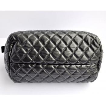 Chanel Coco bags 47205 Black Lambskin Medium Handbags Replica