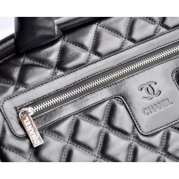 Chanel Coco bags 47205 Black Lambskin Medium Handbags Replica