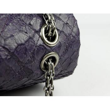 Replica Chanel 2.55 Reissue Flap 47788 Purple Leather Cross Body Bag