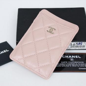 Chanel Iphone Cases 348 Pink Lambskin Phone Case