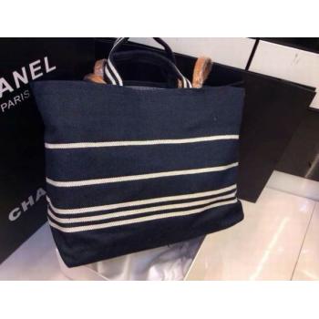 Chanel Handbag Small Blue Shoulder Bag Denim