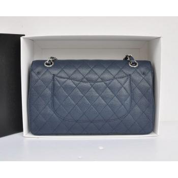 Chanel A1112 Blue Lambskin 2way