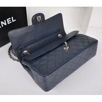 Chanel A1112 Blue Lambskin 2way