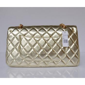 Chanel  Flap bags 1113 Gold Medium Cross Body Bag Replica