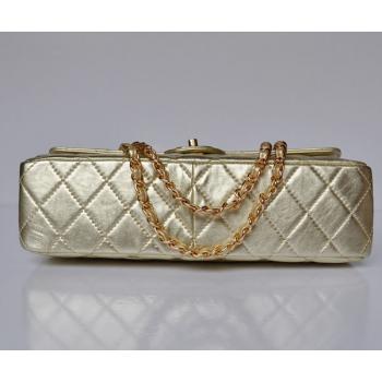 Chanel  Flap bags 1113 Gold Medium Cross Body Bag Replica