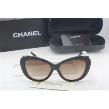 Chanel 5264 Coffee Black Sunglass Replica