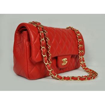 Quality Chanel  Flap bags 1112 Red Cross Body Bag Ladies