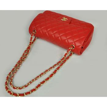 Quality Chanel  Flap bags 1112 Red Cross Body Bag Ladies