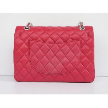 Quality Chanel  Flap bags 01112A Red Cross Body Bag Ladies