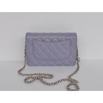 Replica Chanel Mini bags 33814 Purple 2way Ladies