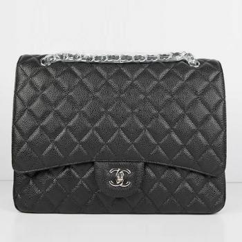 Chanel  Flap bags 1116 Black Medium Ladies Bags