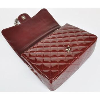 Chanel  Flap bags 28600 Red Enamel Cross Body Bag