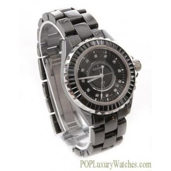 Chanel Stainless Steel Black WC18349 Watch Replica