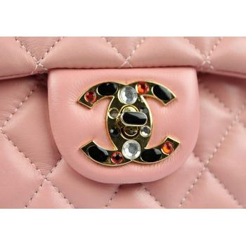 Chanel  Flap bags 49365 Pink Lambskin Small Bag