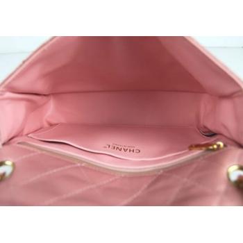 Chanel  Flap bags 49365 Pink Lambskin Small Bag