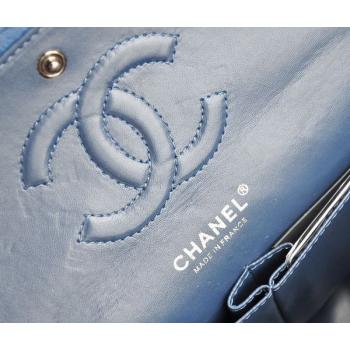 Chanel 2.55 Reissue Flap 35944 Blue Crocodile Cross Body Bag