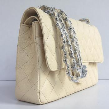 Replica Cheap Chanel  Flap bags 01112 Beige Small Cross Body Bag