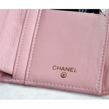 Chanel Wallet 37239 Pink Enamel Ladies Wallet