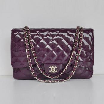 Replica Chanel  Flap bags 28601 Purple Medium HandBags