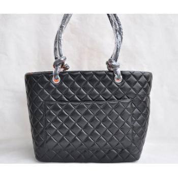 Chanel Cambon bags 25169 Black Cross Body Bag Ladies