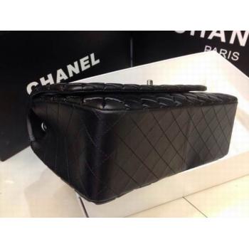 Chanel Handbag Black Calfskin Reissue 2.55