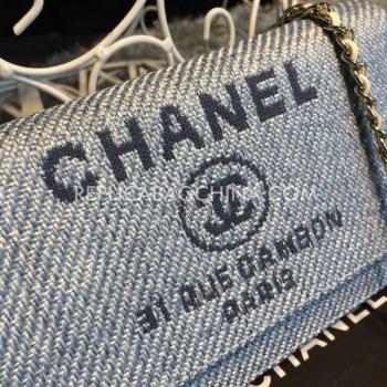 Cheap Chanel Linen Silver Canvas Wallet Purse