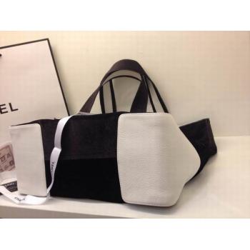 Chanel Black Velvet Handbag