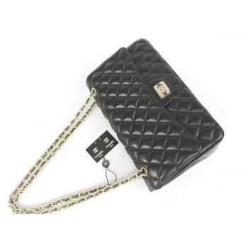 Chanel  Flap bags 1113 Black Cross Body Bag Ladies