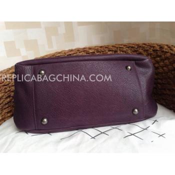 Chanel Purple Handbag Calfskin Replica