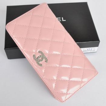 Chanel Wallet 31508 Pink Enamel Small Wallet