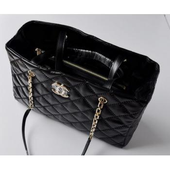 Chanel  bags 50276 Black Lambskin 2way