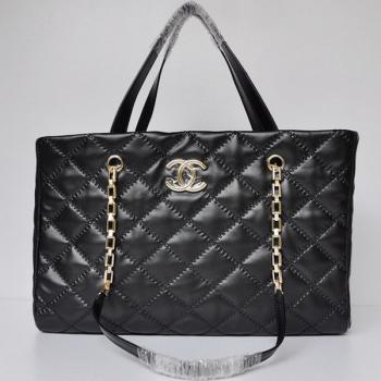 Chanel  bags 50276 Black Lambskin 2way