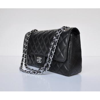 Cheap Chanel 1112 Black Lambskin 2way