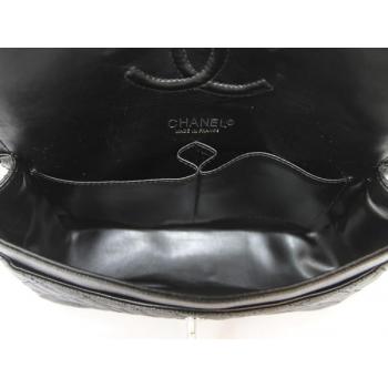 Chanel  Flap bags 01112 Black Cow Leather Cross Body Bag