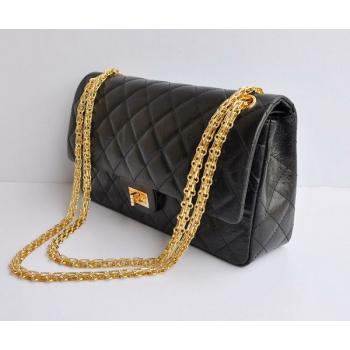 Chanel 2.55 Reissue Flap 30226 Black Crocodile Ladies HM07648