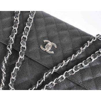 Replica Chanel  Flap bags 50725 Black Medium Cross Body Bag