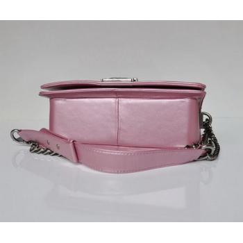 Chanel Boy Chanel bags 67086 Pink Lambskin Small Bag