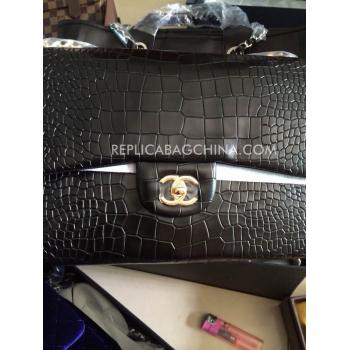 Cheap Chanel Handbag Genuine Leather  Flap New Arrival Black