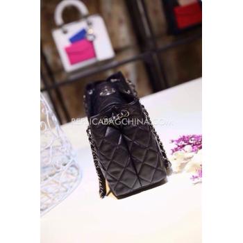 Chanel Handbag Calfskin Le Boy Black