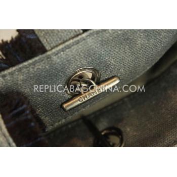 Chanel Canvas New Arrival Grey Handbag Shopping Bag