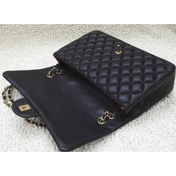 Cheap Chanel 1113 Black Lambskin 2way Replica