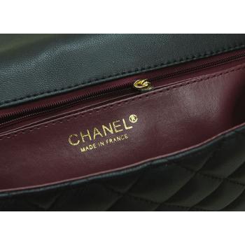 Cheap Chanel 1113 Black Lambskin 2way Replica